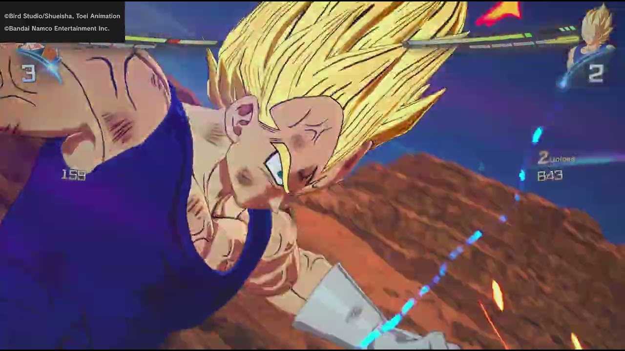 DRAGON BALL: Sparking! ZERO goku vs vegeta