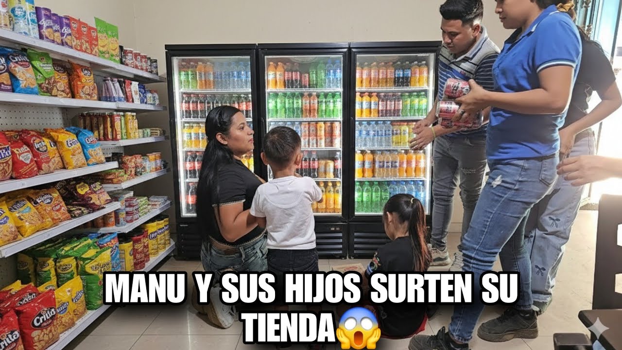 🔴Santo Dios,MANU Surtió Su Nueva Tienda😱Todo El Grupo Quedo Con La Boca Abierta Al Ver Todo Esto‼️