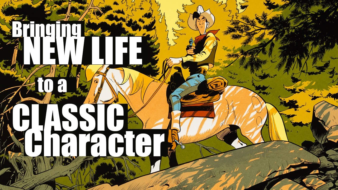 The Man Who Draws Lucky Luke