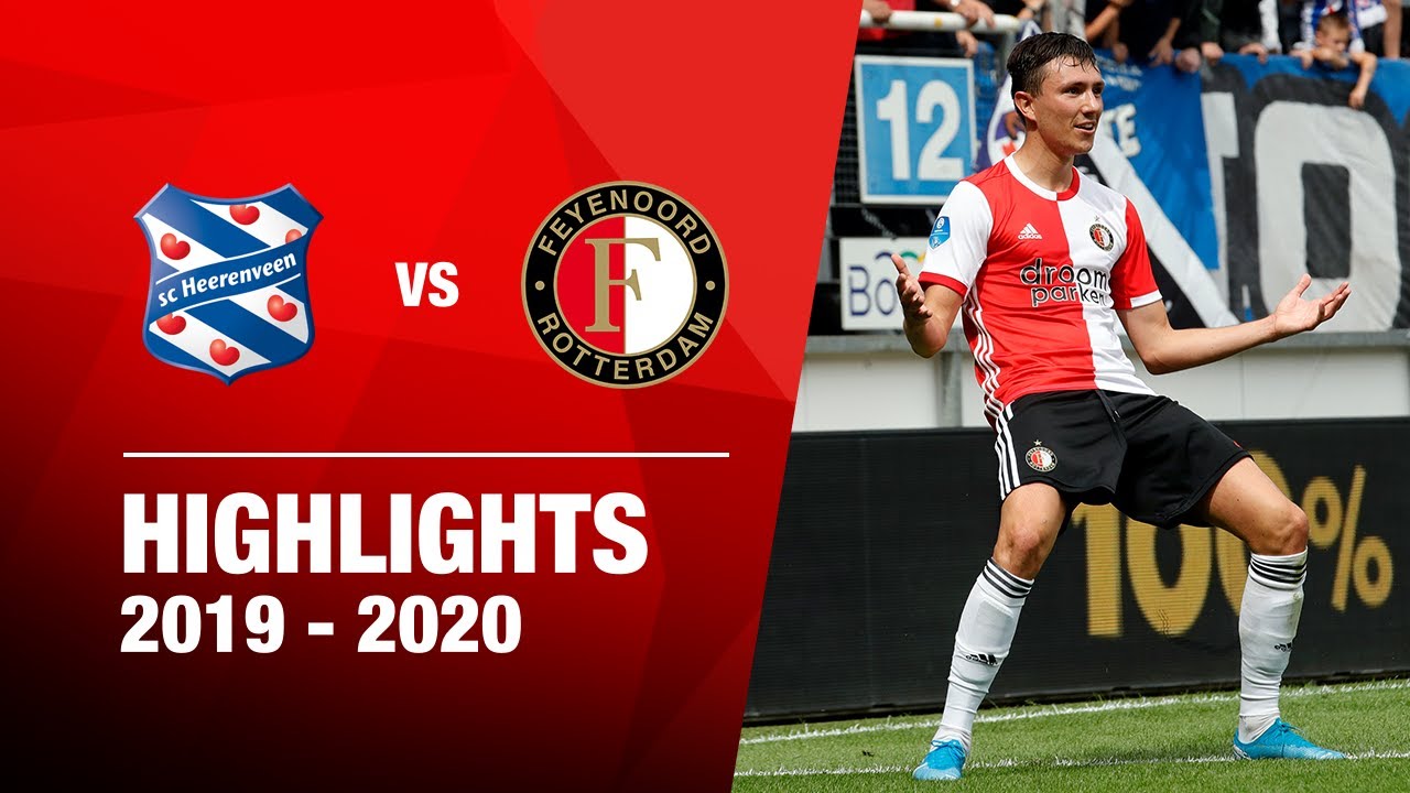 Highlights | sc Heerenveen - Feyenoord | Eredivisie 2019-2020