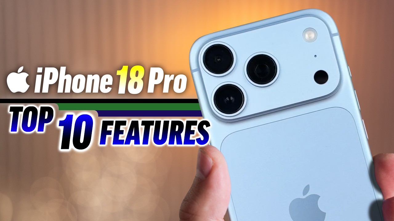 iPhone 18 Pro: 10 главных нововведений!