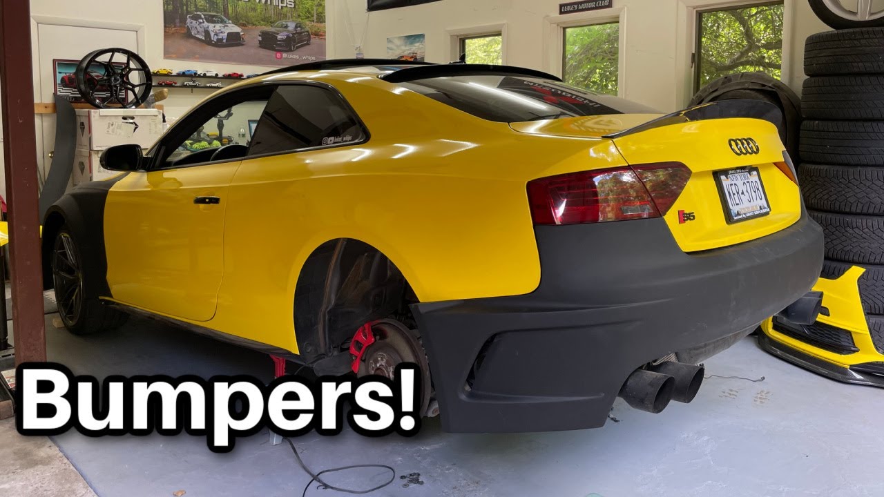 Установка Audi S5 SR66 Widebody, часть 2
