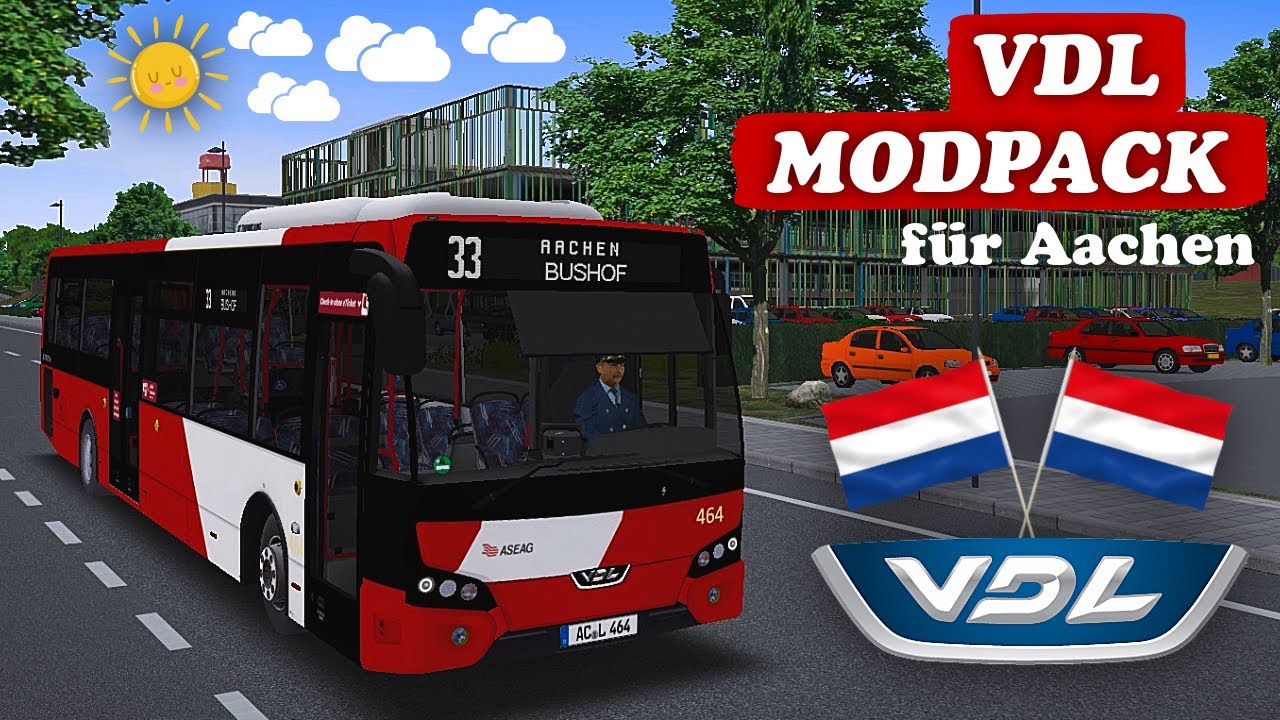OMSI 2: ASEAG VDL Citea Modpack in Aachen! #330 | PxlKiing