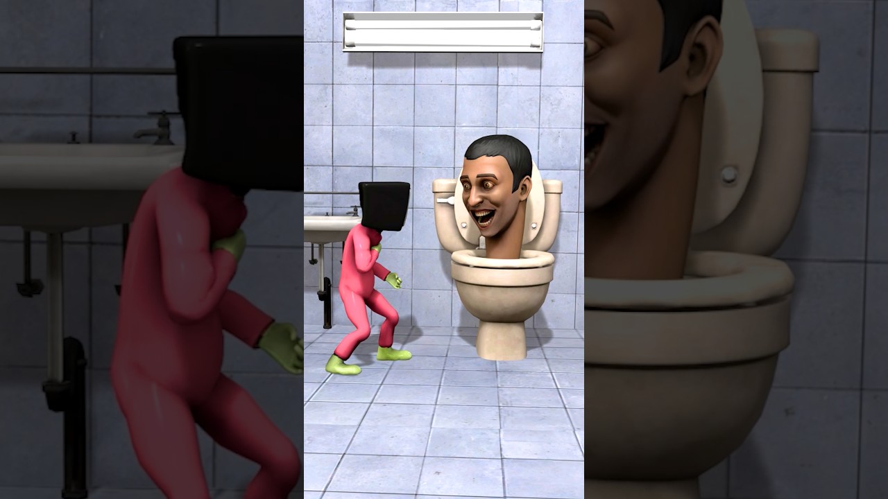 multiverse toilet dad and son sad story😥😥😥- episode 28 #skibiditoilet #animation