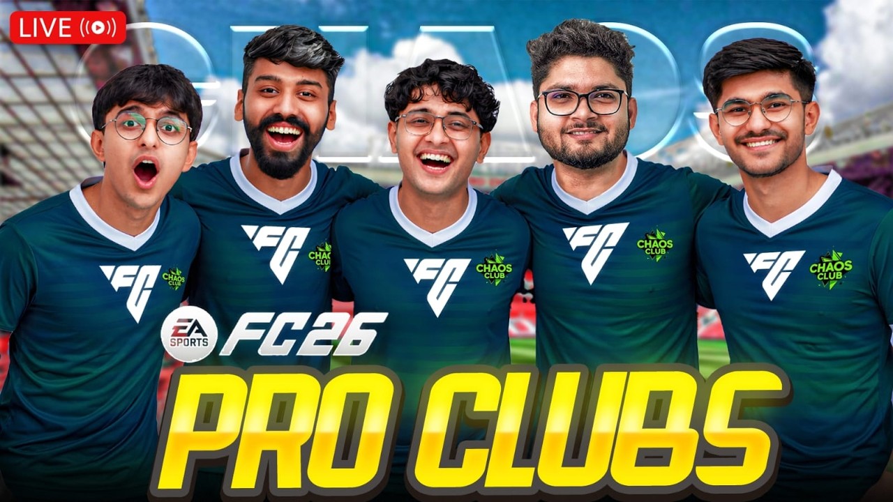 CHAOS CLUB GOES PRO CLUBS | STREAM 3