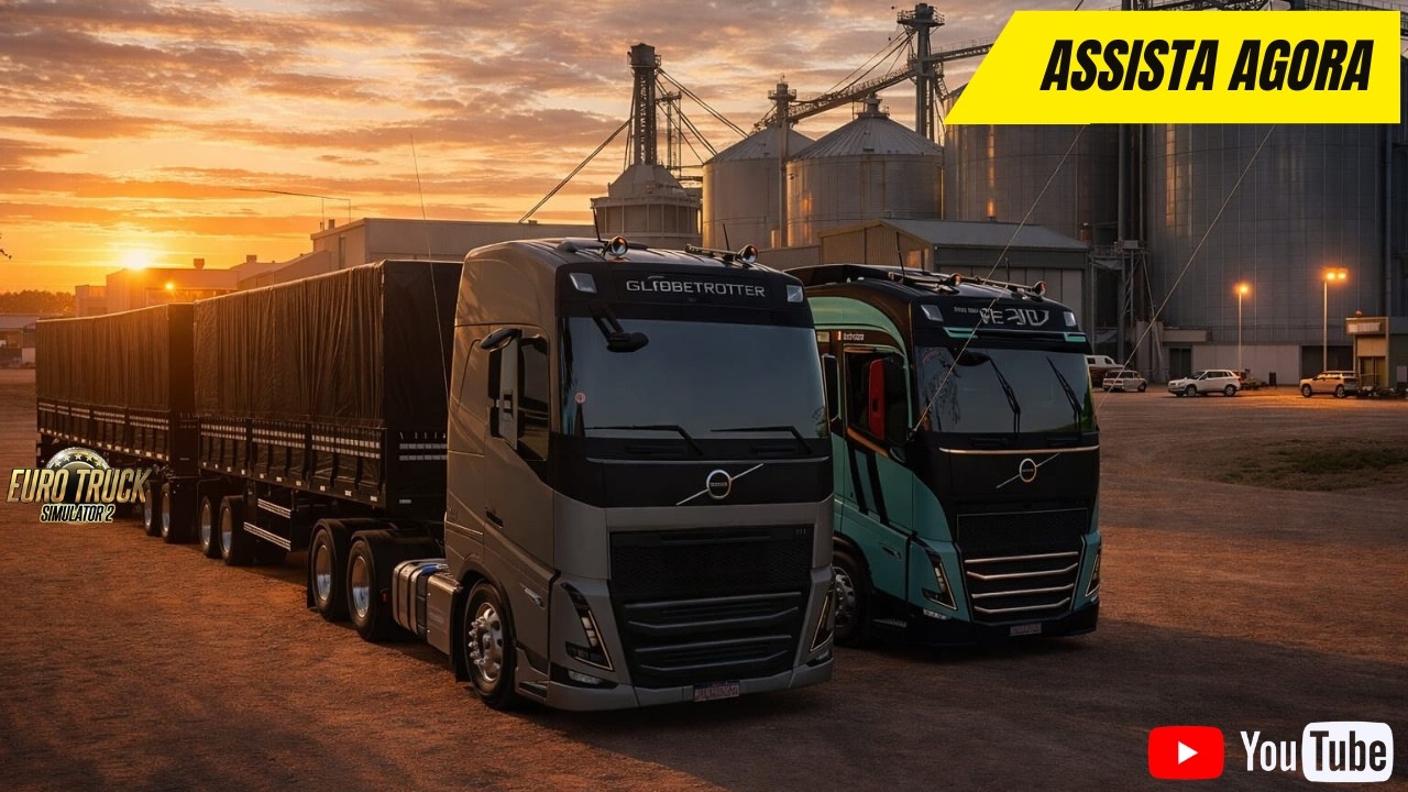 ETS 2 - COMBOIO DE SÃO PAULO X CONYAGEM - MG NO RODO TREM QUALIFICADO GAMAPLAY REALISTA