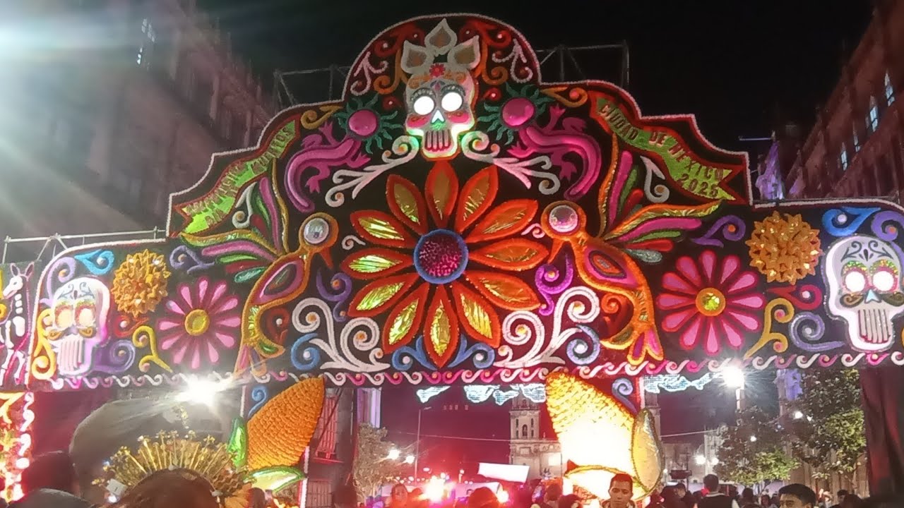 Familia Valdes en vivo zócalo Ofrenda