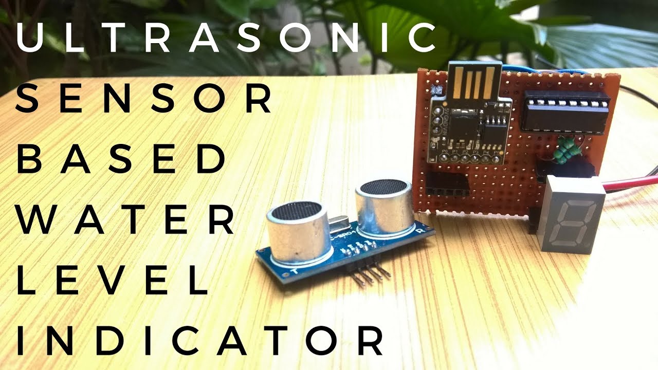 Ultrasonic Sensor based Water Level Indicator