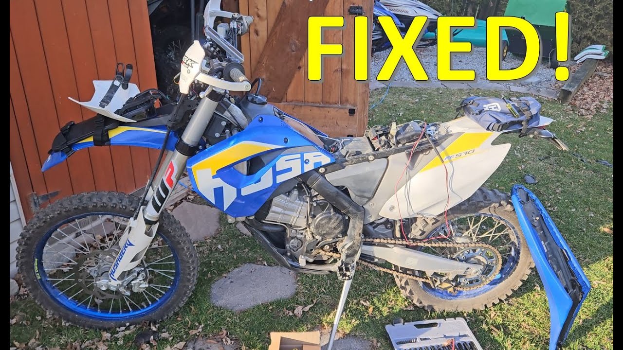 2010 Husaberg FE570 Fixed!