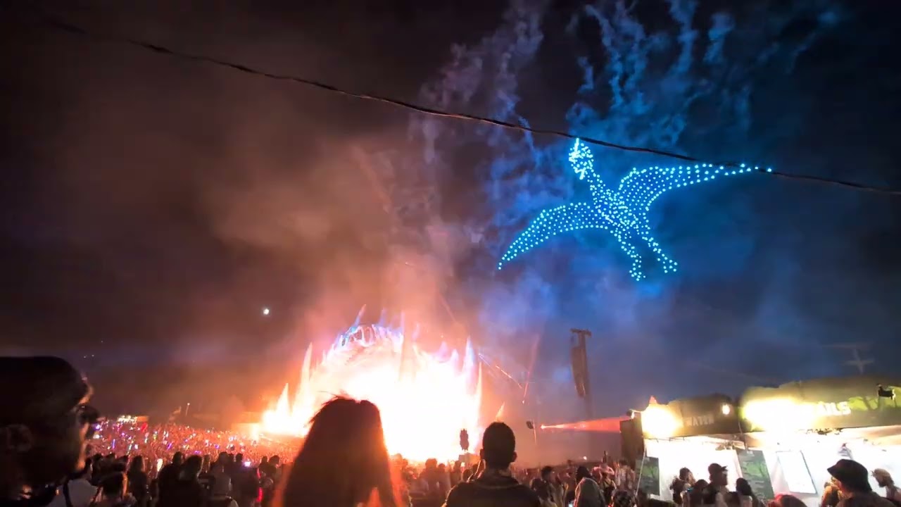 Lost Lands 2025 - Excision Opener Prehistoric Stage