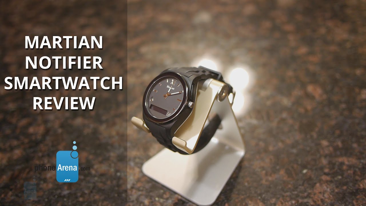 Martian Notifier Smartwatch Review