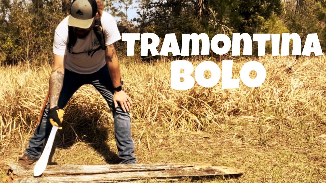 Мачете Tramontina Bolo. Полевые испытания в понедельник!