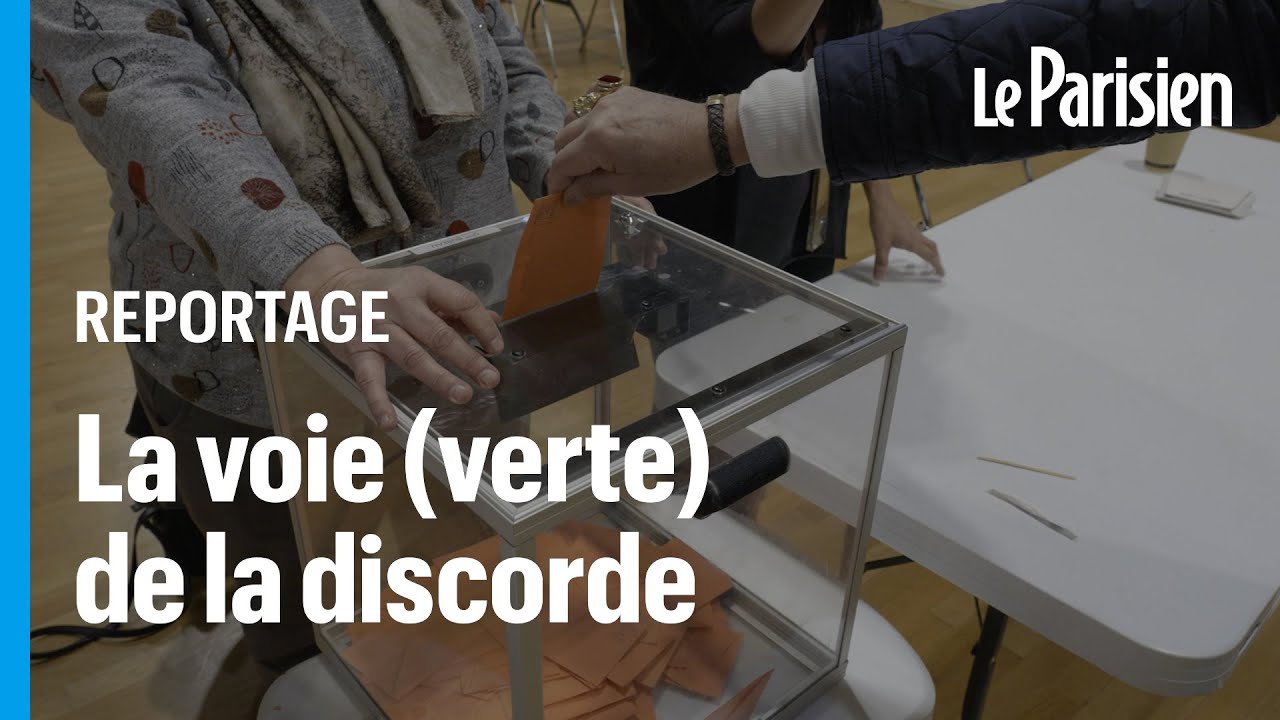 Les habitants de Pierrelaye votent pour ou contre la fermeture aux voitures de la D191