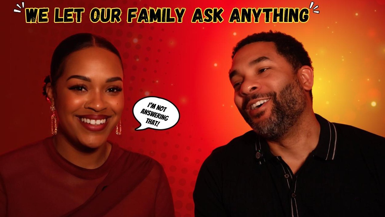 We Let Our Family Ask Us ANYTHING 😳 | Marriage Q&A After 8 Years