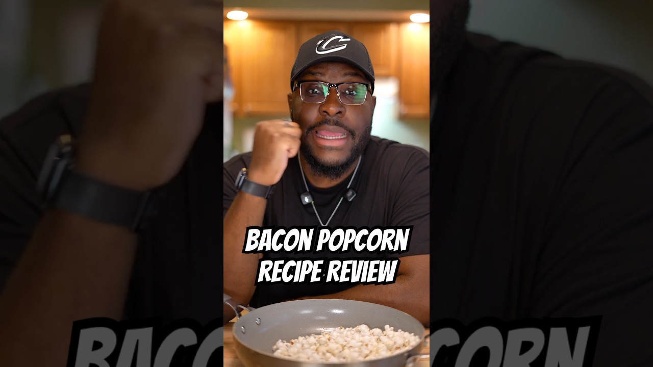 Попкорн для папочки! Обзор рецепта попкорна с беконом! #foodreview #foodie #shorrs