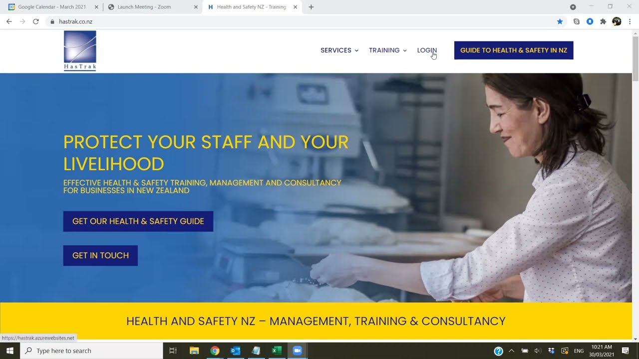 Hastrak Online Health and Safety System Basic Training