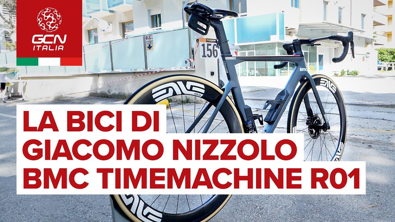 La BMC Timemachine R01 di Giacomo Nizzolo | Biciclette dei professionisti