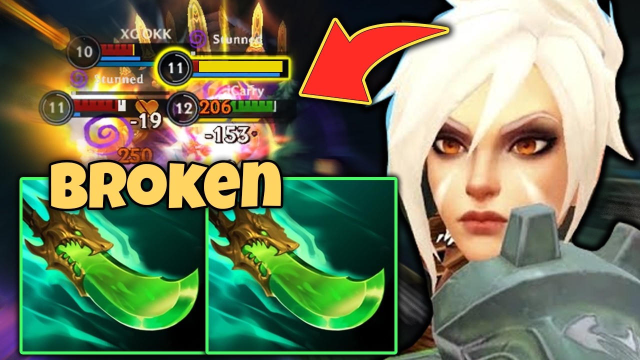 Wild Rift Riven Baron Lane Gameplay in Season 20 (Build & Runes)