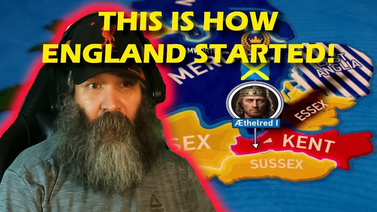 American Reacts to The History of England: The Anglo-Saxon Invasion of Britain