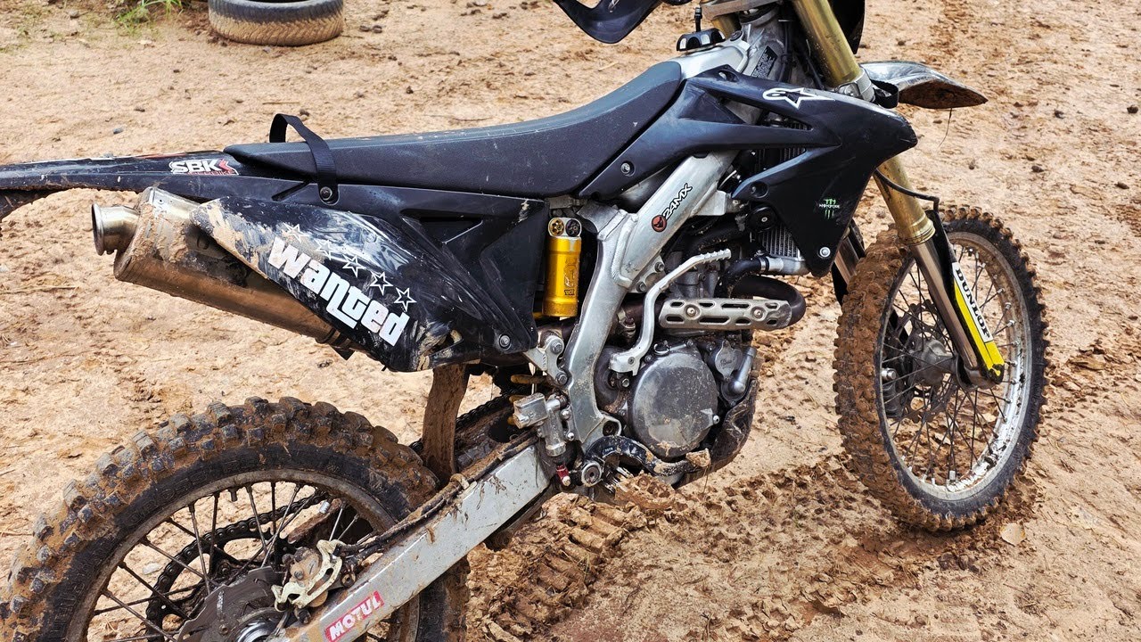 Suzuki RMX450Z on MX TRACK | POV RIDE 4k