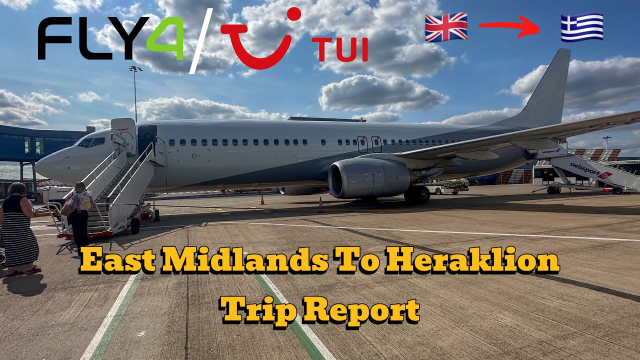 TRIP REPORT | Fly4 Airlines | East Midlands to Heraklion
