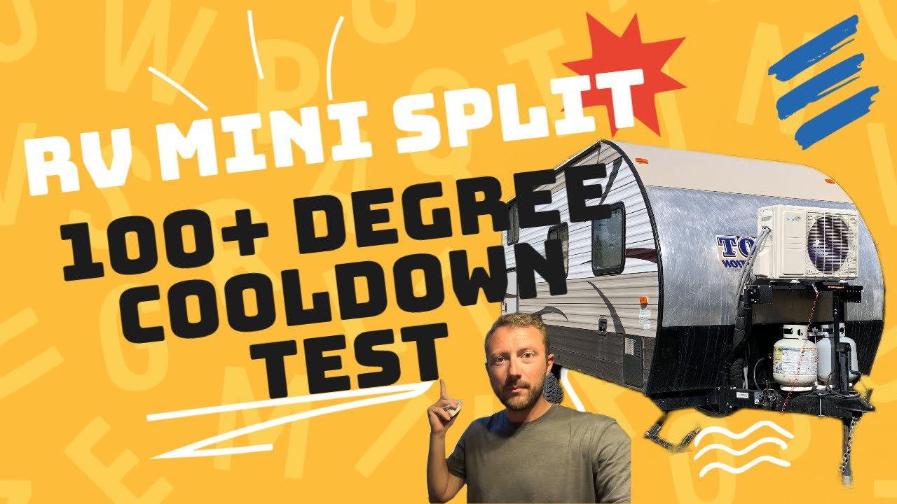 MiniSplit in My RV | 100+ Degree Cooldown Test