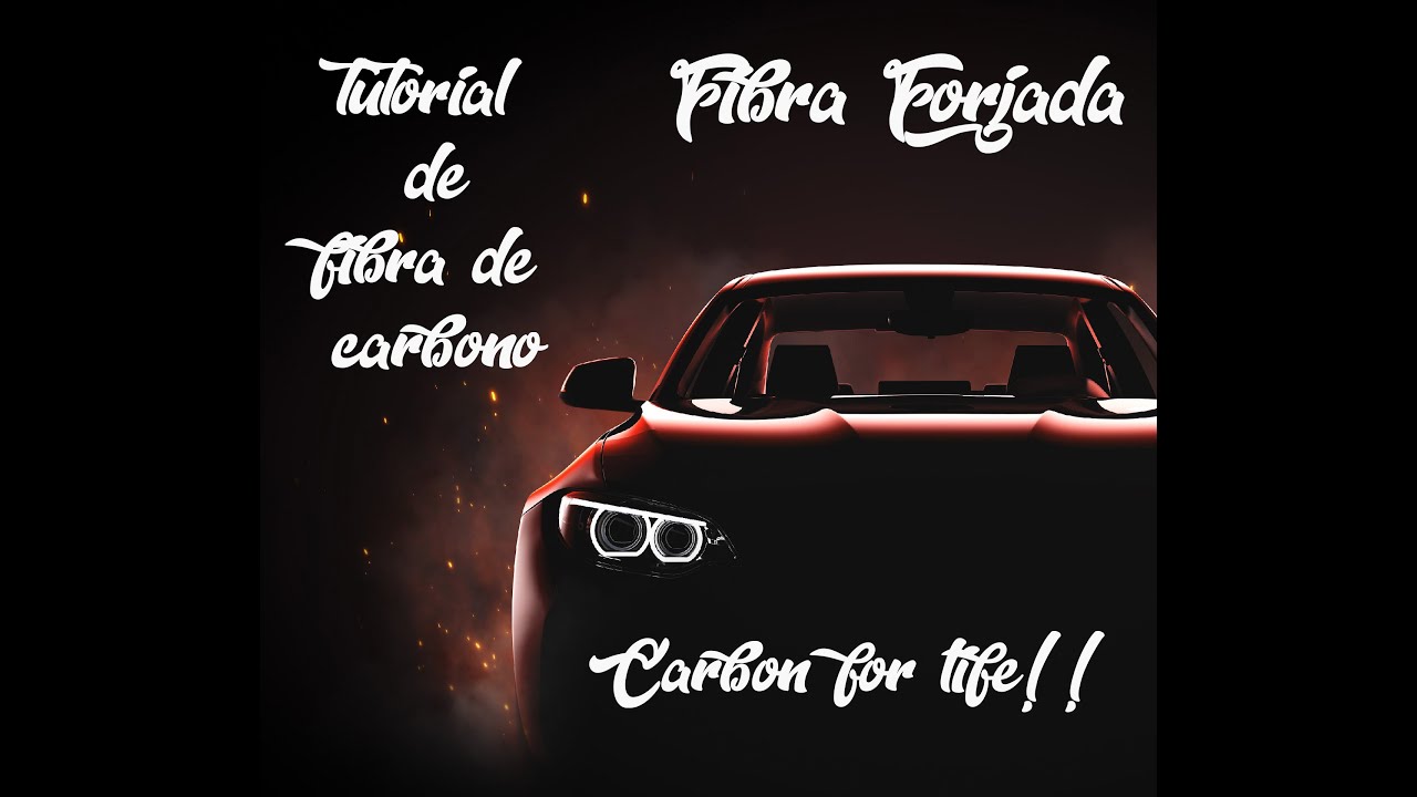 FIBRA DE CARBONO FORJADA TUTORIAL CARBON FOR LIFE #fibradecarbono #fibraforjada #carbonfiber