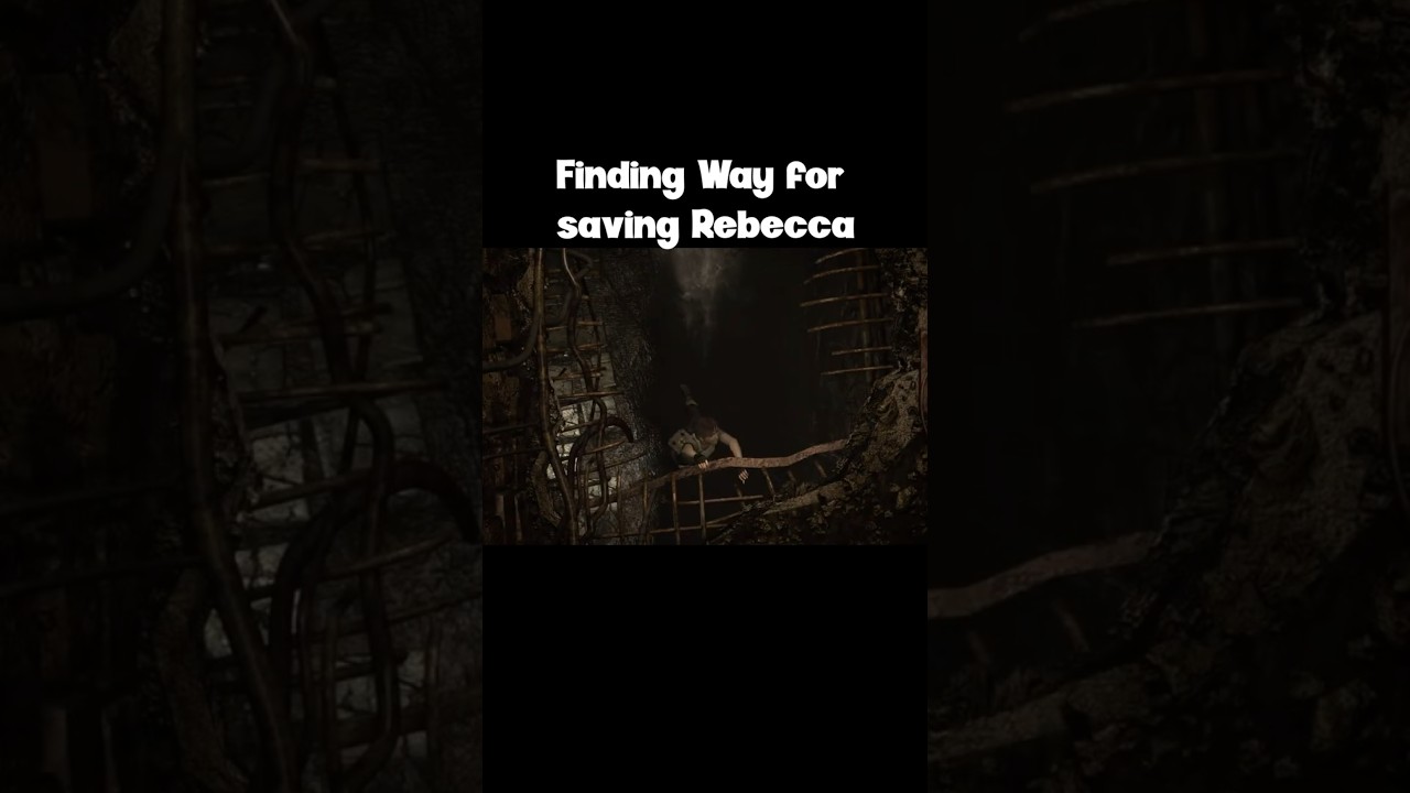 Rebecca Is Falling! Will You Reach Her in Resident Evil 0? 😨💀 #ytshorts #residentevil0hdremaster