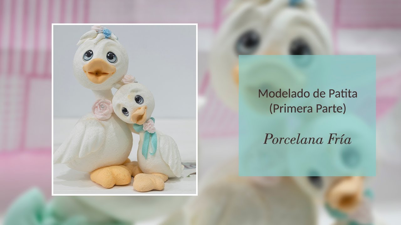 Modelado Patita en Porcelana Fría - Parte I - DIY - elarcademeyde