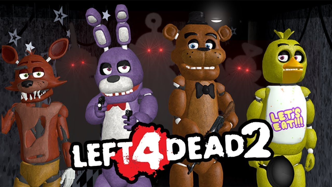 OBRONA PIZZERII | LEFT 4 DEAD 2: FIVE NIGHTS AT FREDDY'S