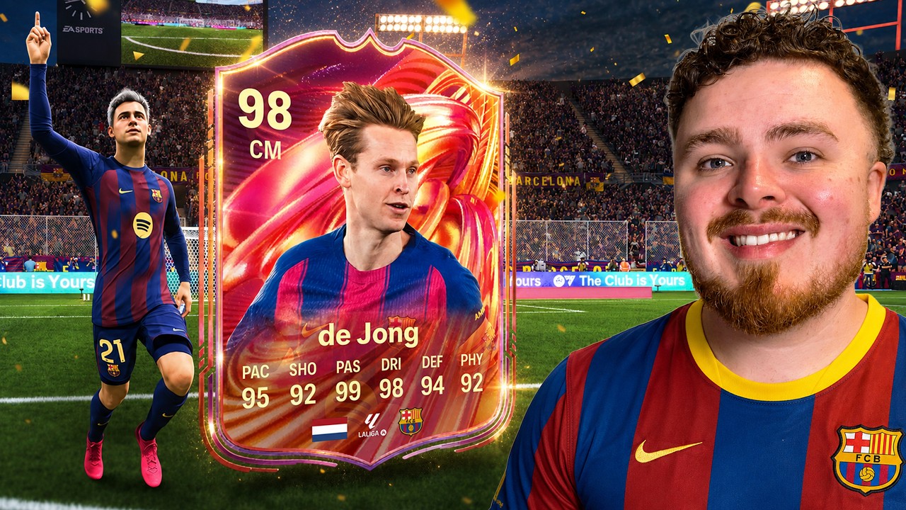 Эта сборка SBC 98 FUTTIES де Йонга просто БЕЗУМНАЯ!! 🤯