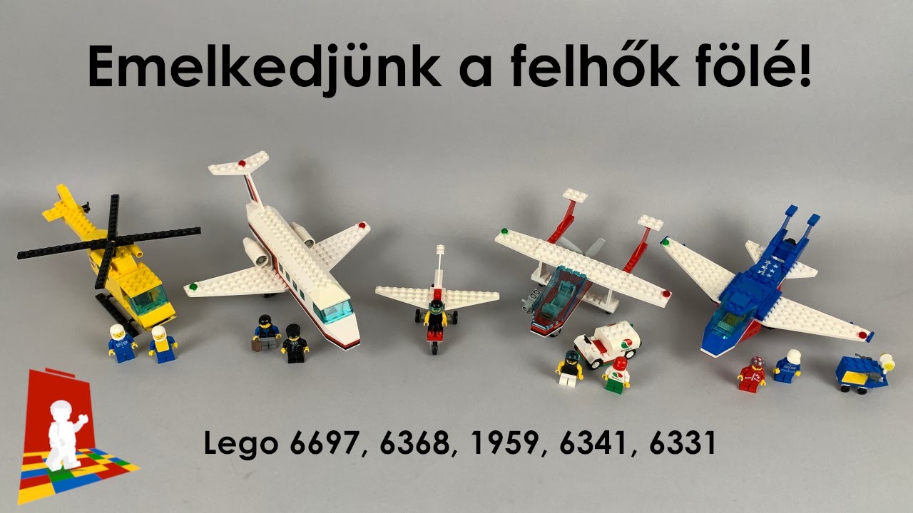 Hétfői bemutató - Régi világ repülői - Lego 6697, 6368,1959, 6341, 6331