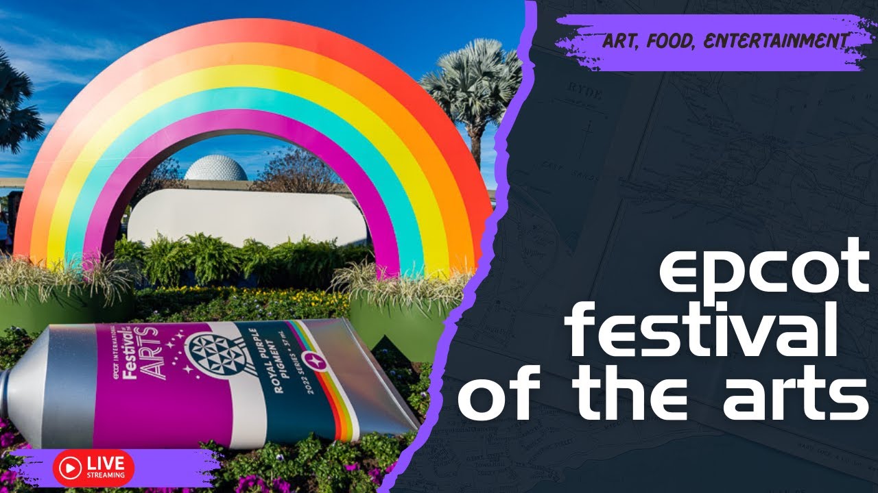 🔴 LIVE: EPCOT Festival of the Arts 2026 | Food, Art & Entertainment | Walt Disney World | Park Broz