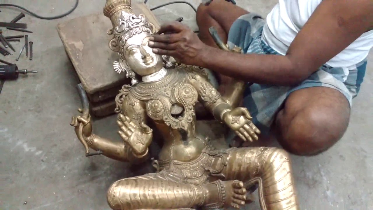 Traditional Chola Bronze Sculpture - TRUE Handcrafted - Navachola ASS's Arts
