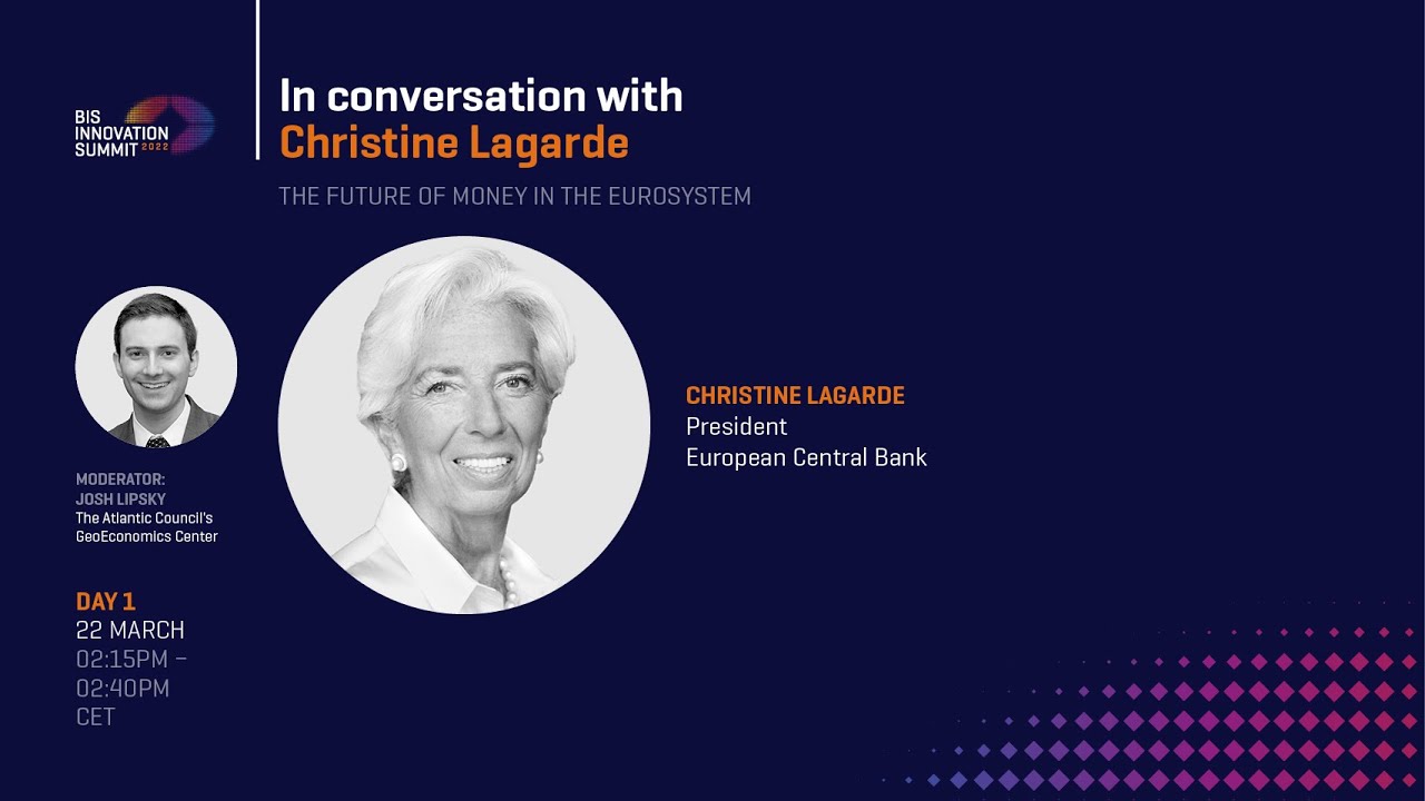 In conversation with Christine Lagarde about the future of money in the Eurosystem