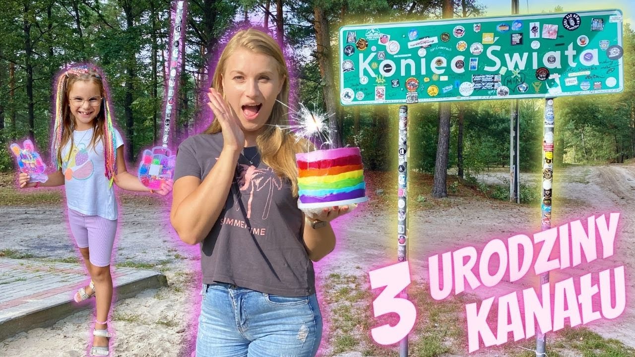 Świętujemy 3 urodziny kanału na Końcu Świata🎉🎂 Dzień po Karolinowemu💖