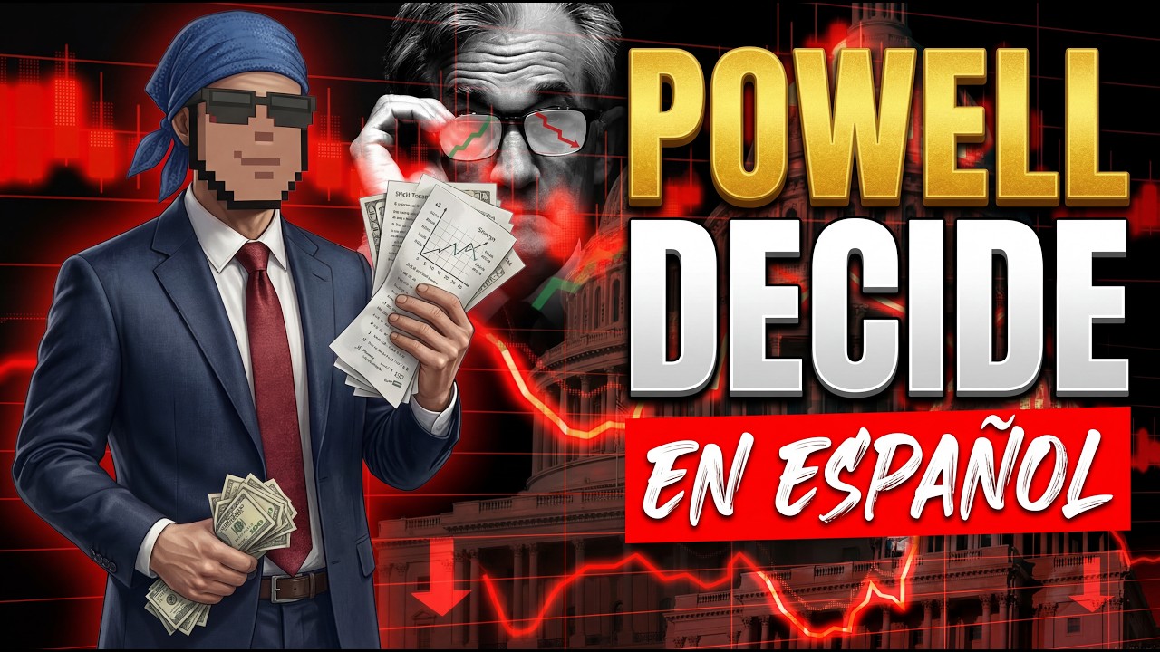 ​✅ FOMC En Español | POWELL EN VIVO | BITCOIN ALERTA ROJA Decisión Final 📉💥