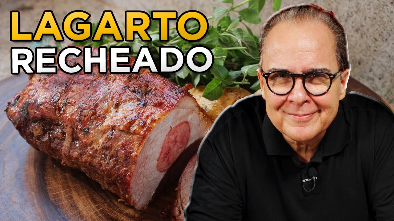Lagarto Recheado do Chef Taico