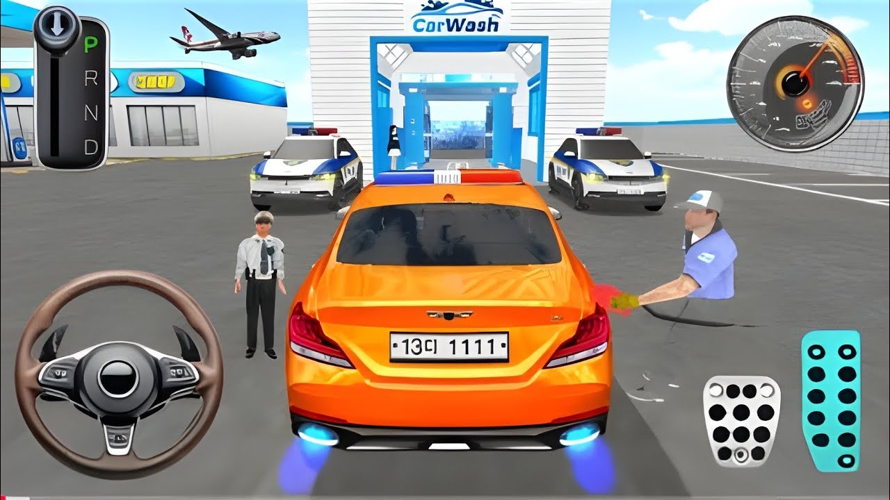 New Orange Mercedes G63 For Parking - 3d Driving Class android game || Car Game#gameplay #cargame