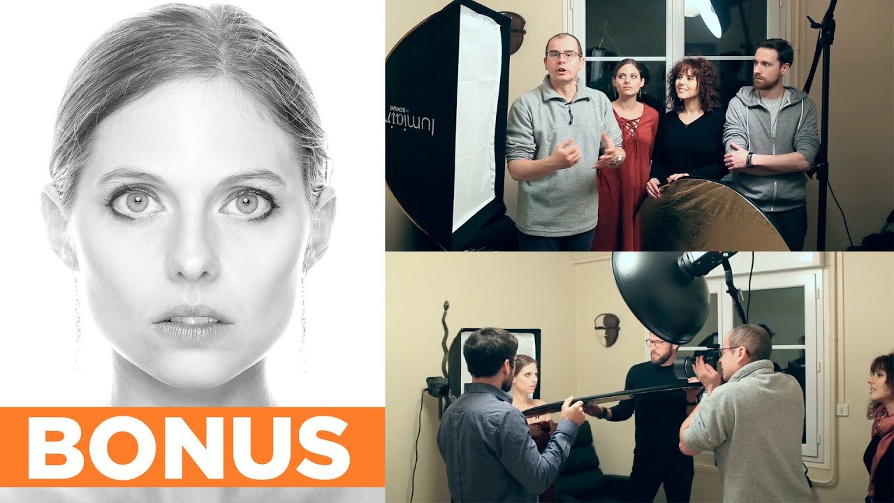 Le portrait High Key en studio - Episode bonus  feat. Christophe N. !