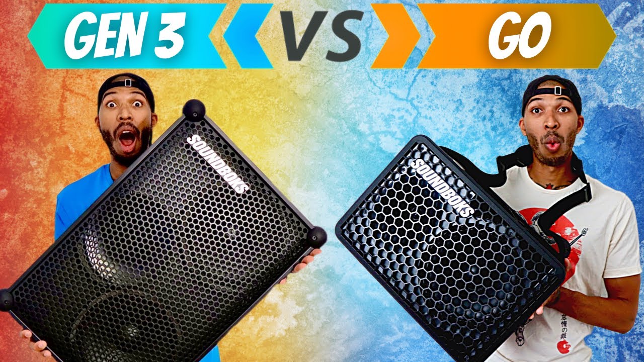 SOUNDBOK Go vs SOUNDBOKS GEN 3 - Which Should You Buy?