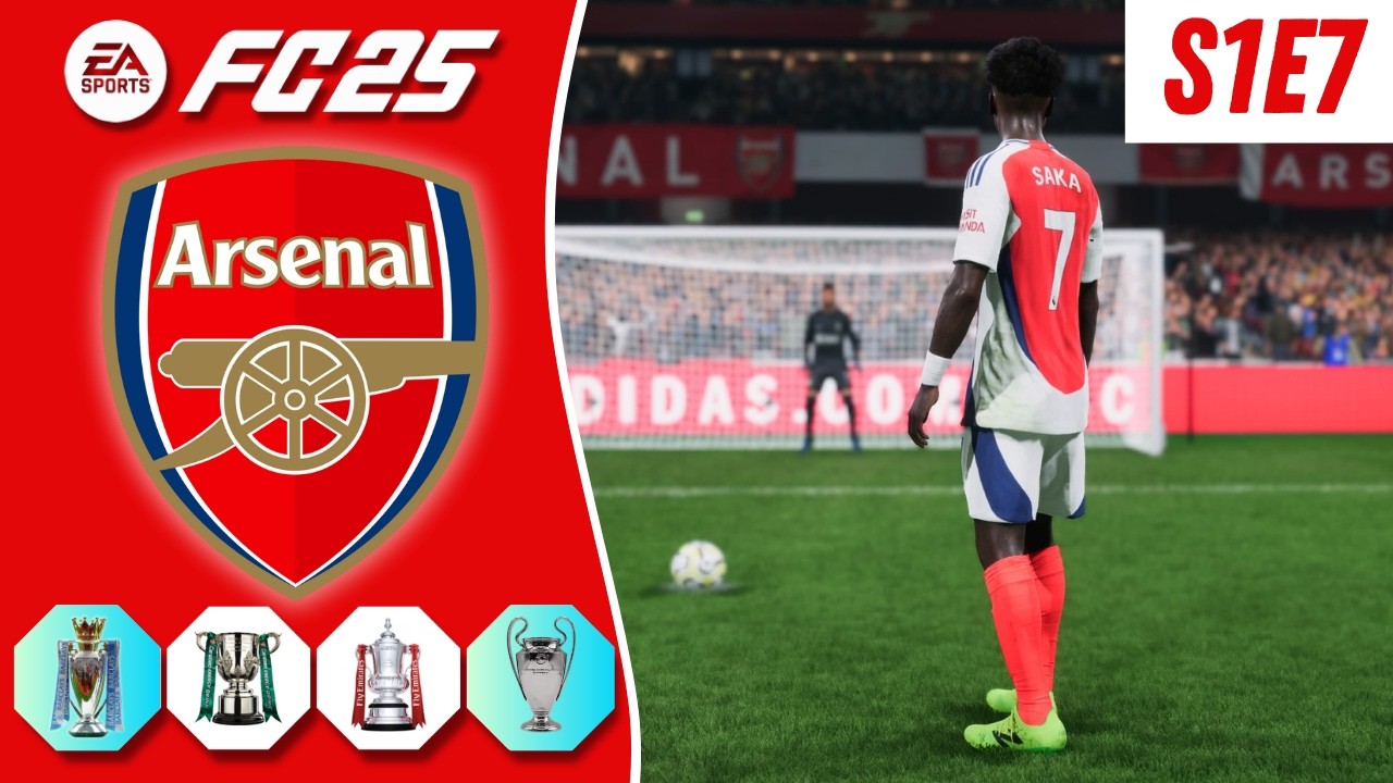 TENSE Final Moments: Penalty Kick Showdown vs Liverpool | FC25 Arsenal Career Mode