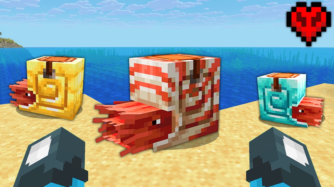 J'ai D&eacute;couvert le NAUTILUS sur Minecraft Hardcore.. (Mise &agrave; Jour 1.21.11)