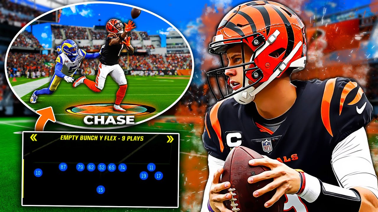 This Offense Is Cheating! The Joe Burrow Bengals Scheme (Madden 24)