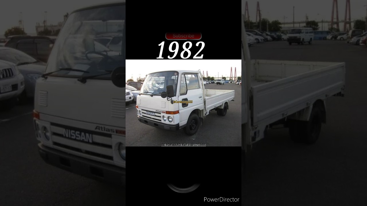 Evolution of Nissan Atlas (1982-2010) #nissan #truck #viralvideo