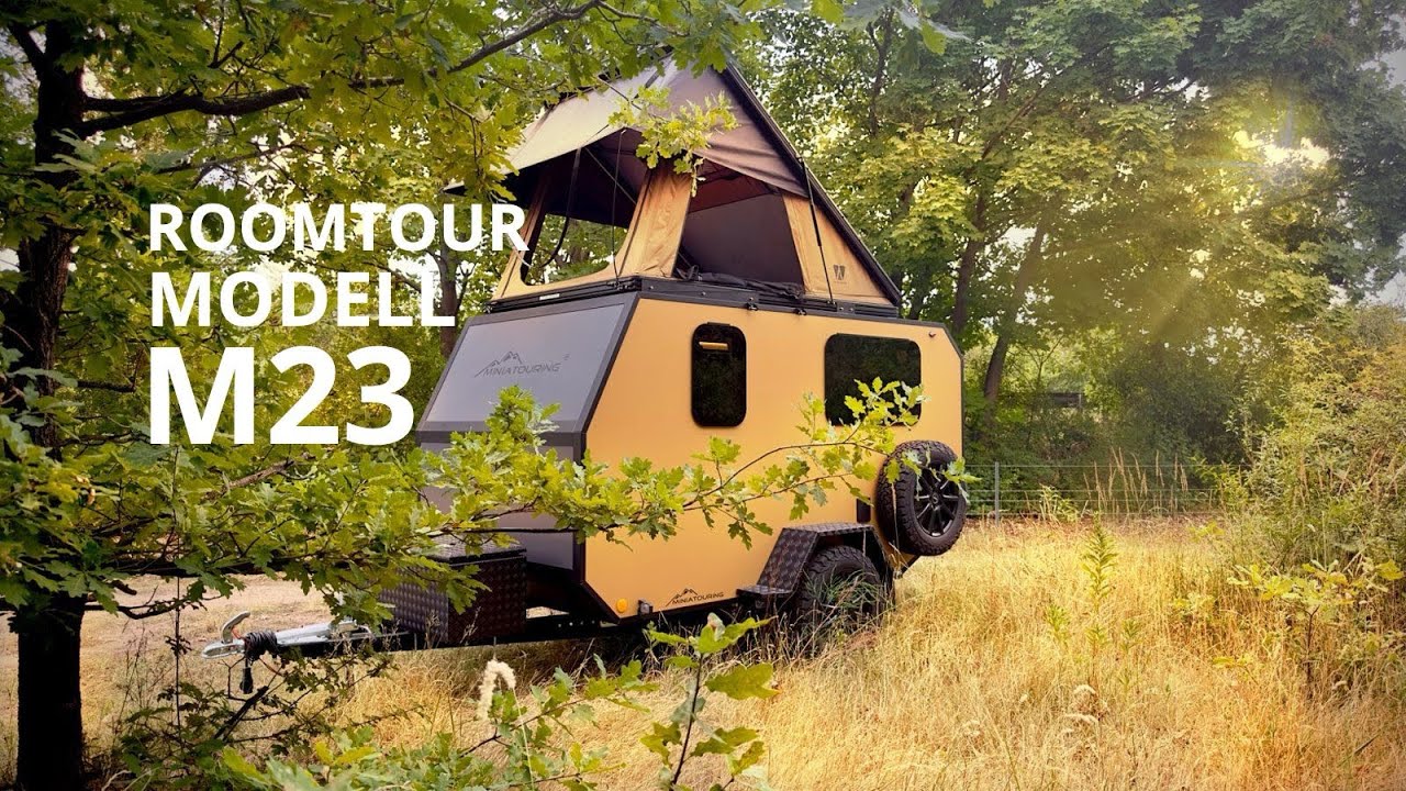 Offroad Caravan aus Deutschland - MINIATOURING Modell M23 Roomtour