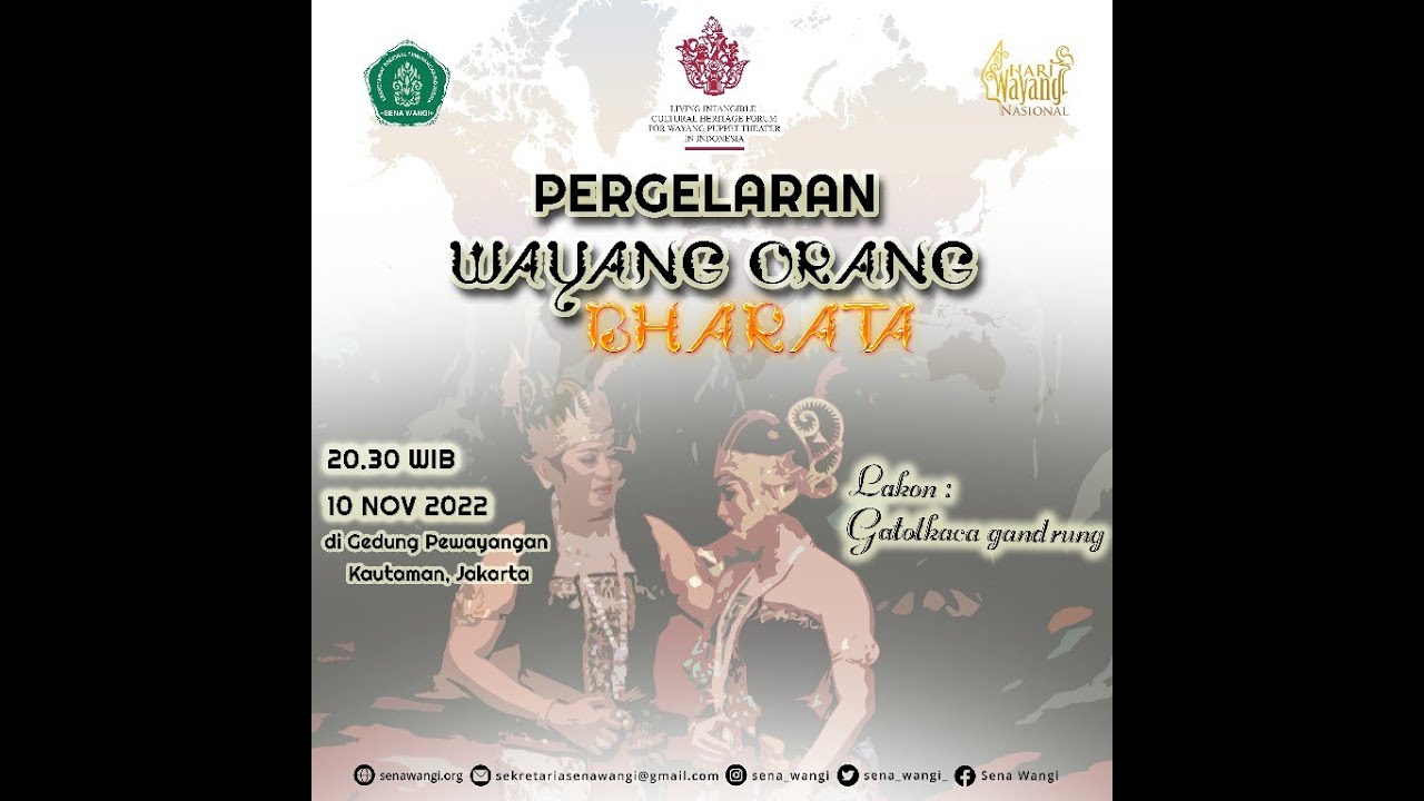 #WAYANGORANG BHARATA LAKON GATUTKACA GANDRUNG