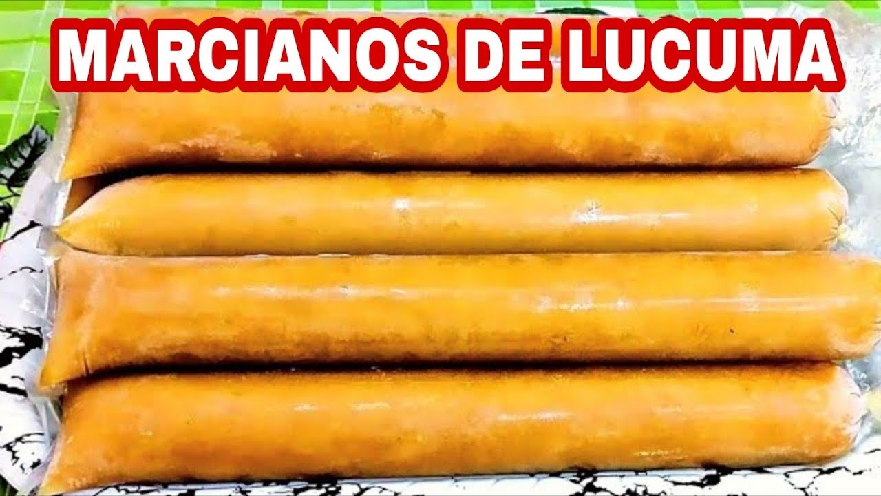 ‼️ MARCIANOS de LÚCUMA ✅ La MEJOR RECETA para NEGOCIO más del 💯% de GANANCIA 💰💰