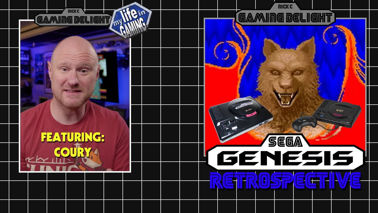 Sega Genesis Retrospective | Gaming Delight | Featuring Coury from @mylifeingaming