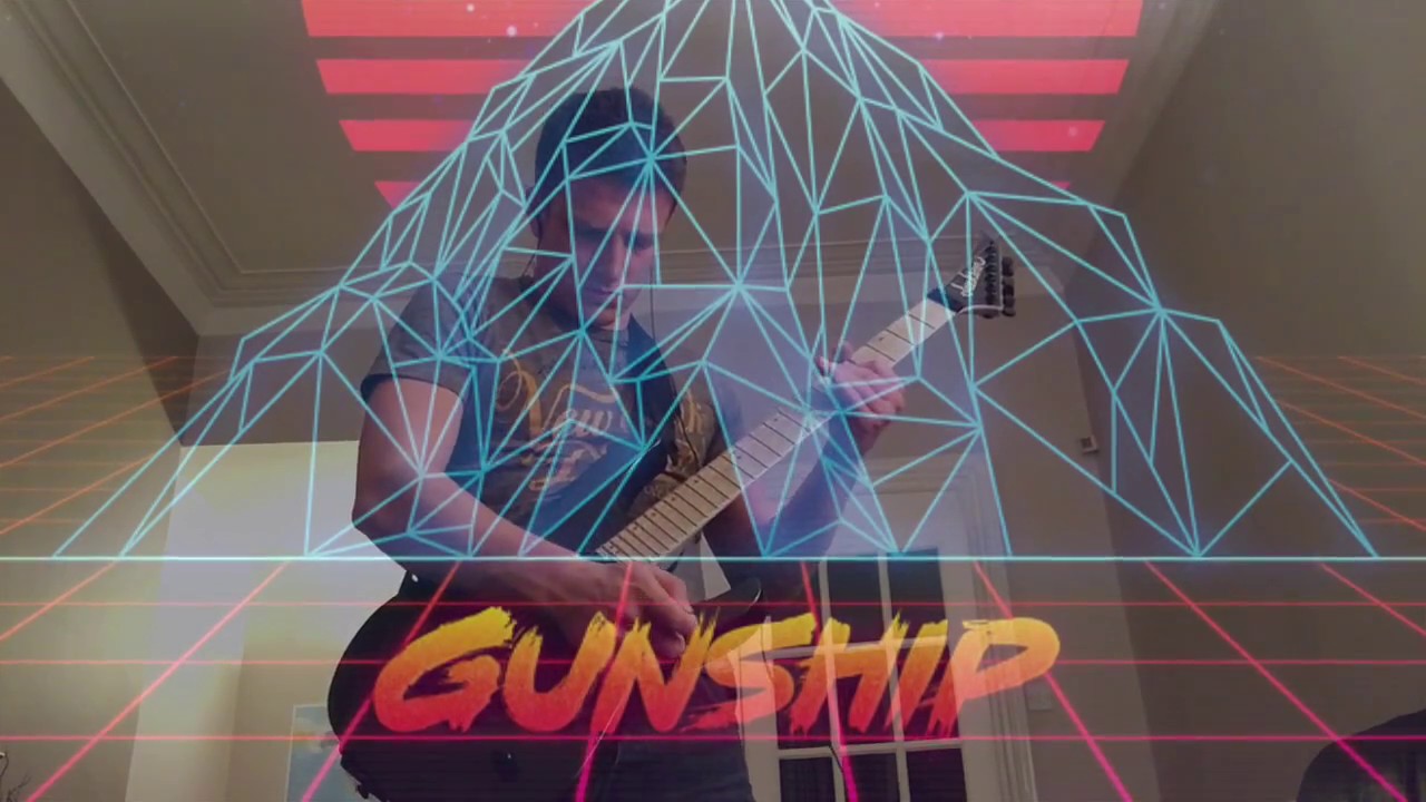 GUNSHIP - The Mountain (Guitar Improv)